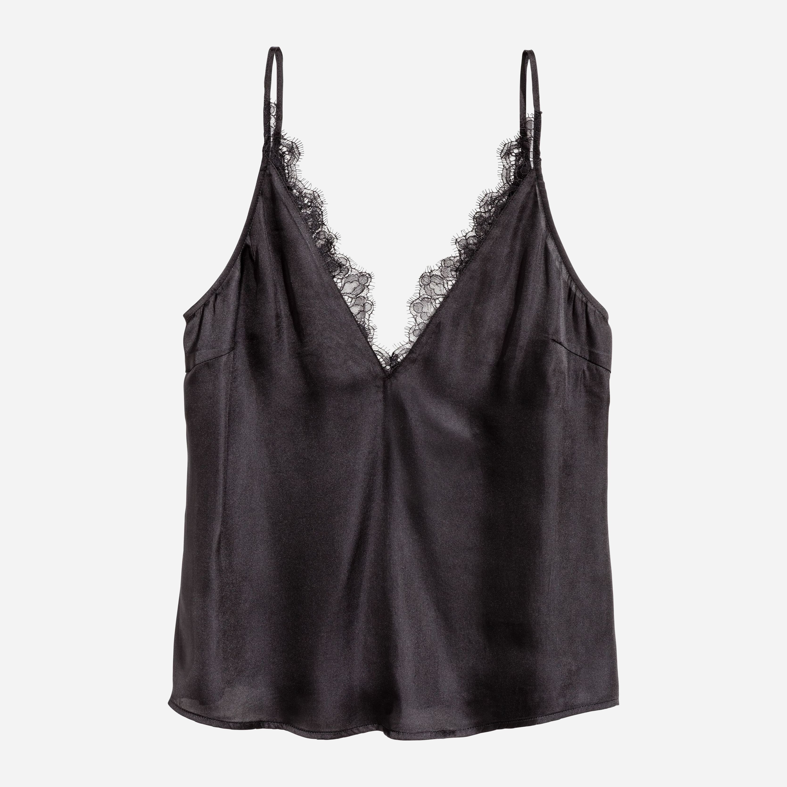 

Топ H&M 5351246-AAAD 38 Черный