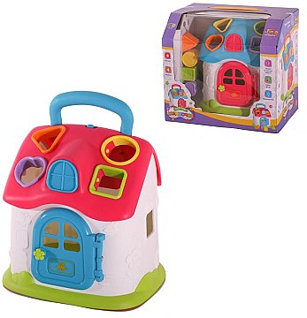 

Сортер-домик, с розовой крышей - Limo Toy (20-722374)