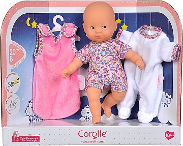 

Мягкий пупс для сна со спальником и пижамой с ароматом ванили - Corolle (20-941353)