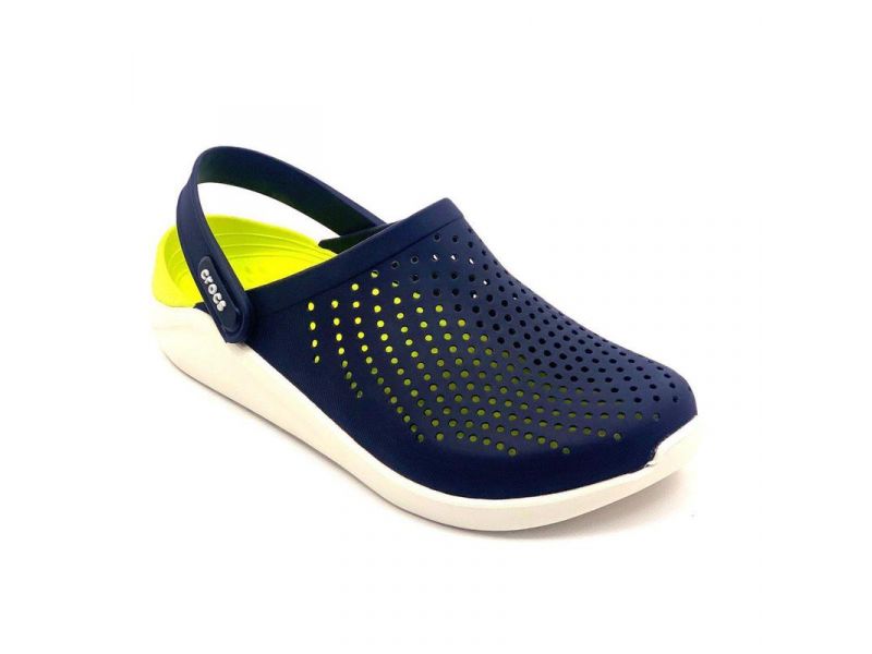 

Сабо Crocs LiteRide Clog Navy/Citrus ( Темно-синий/Лимонный ) M9W11 42
