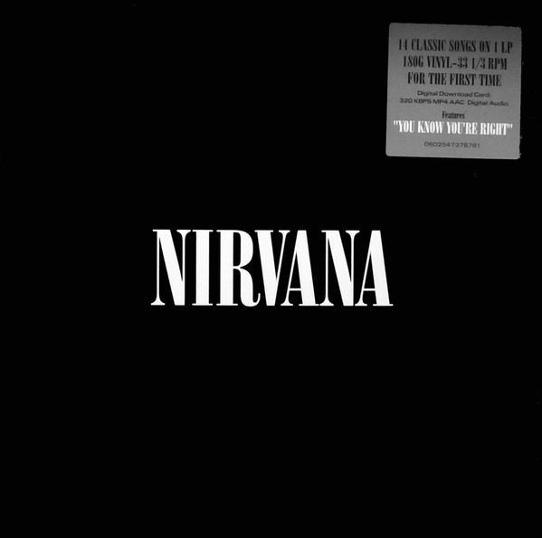 

Виниловая пластинка NIRVANA NIRVANA (EAN 0602547378781)