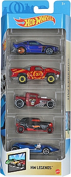 

Подарочный набор автомобилей (5 шт.), HW Legends - Hot Wheels Mattel (20-1005977)