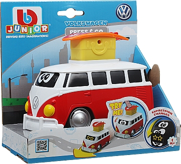 

Автомодель инерционная "VW Press & Go", красная - BB Junior (20-725798)