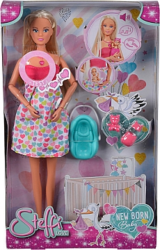 

Кукла "Штеффи-беременная" с аксессуарами - Steffi Love Simba (20-995167)