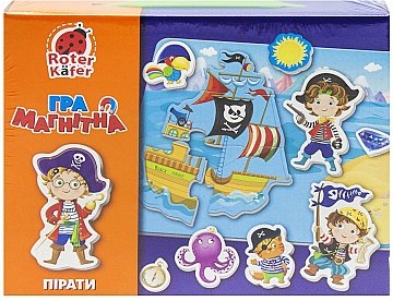 

Магнитная игра "Пираты" (укр) - Vladi Toys (20-892507)