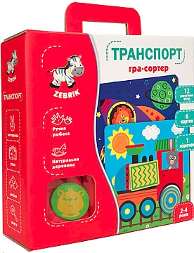 

Деревянная мозаика "Транспорт" - Vladi Toys (20-992965)