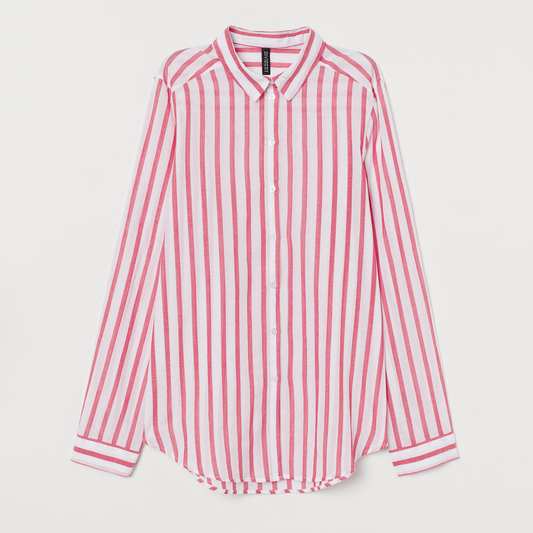 

Рубашка H&M 6975641sdm 32 Красная с белым