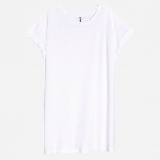 

Футболка H&M 7110539RP3 L Белая