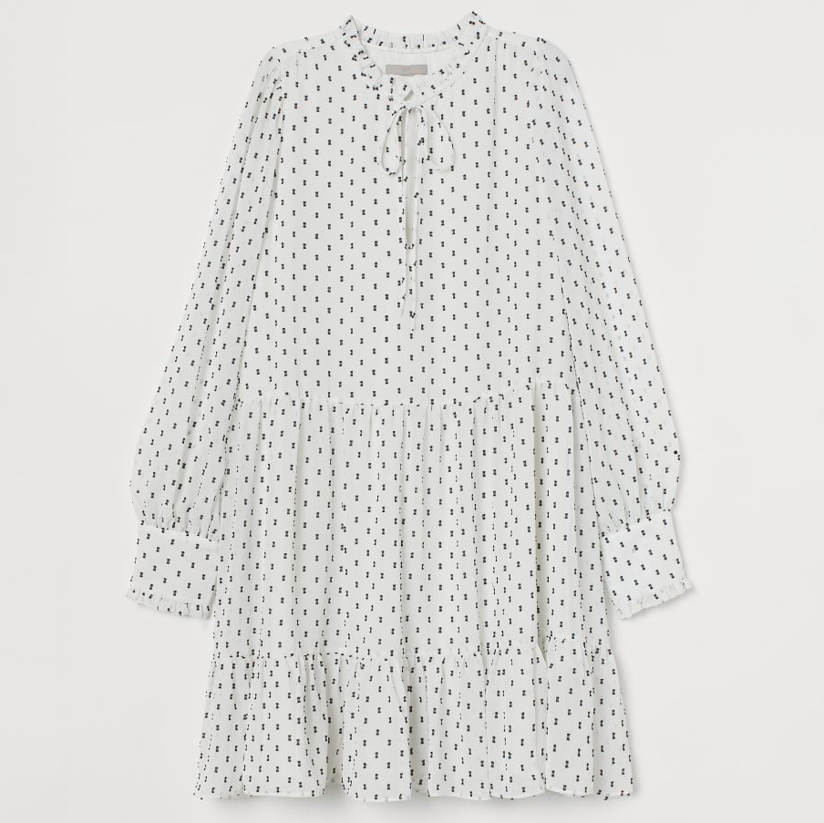 

Платье H&M 8251952sdm 40 Черное с белым