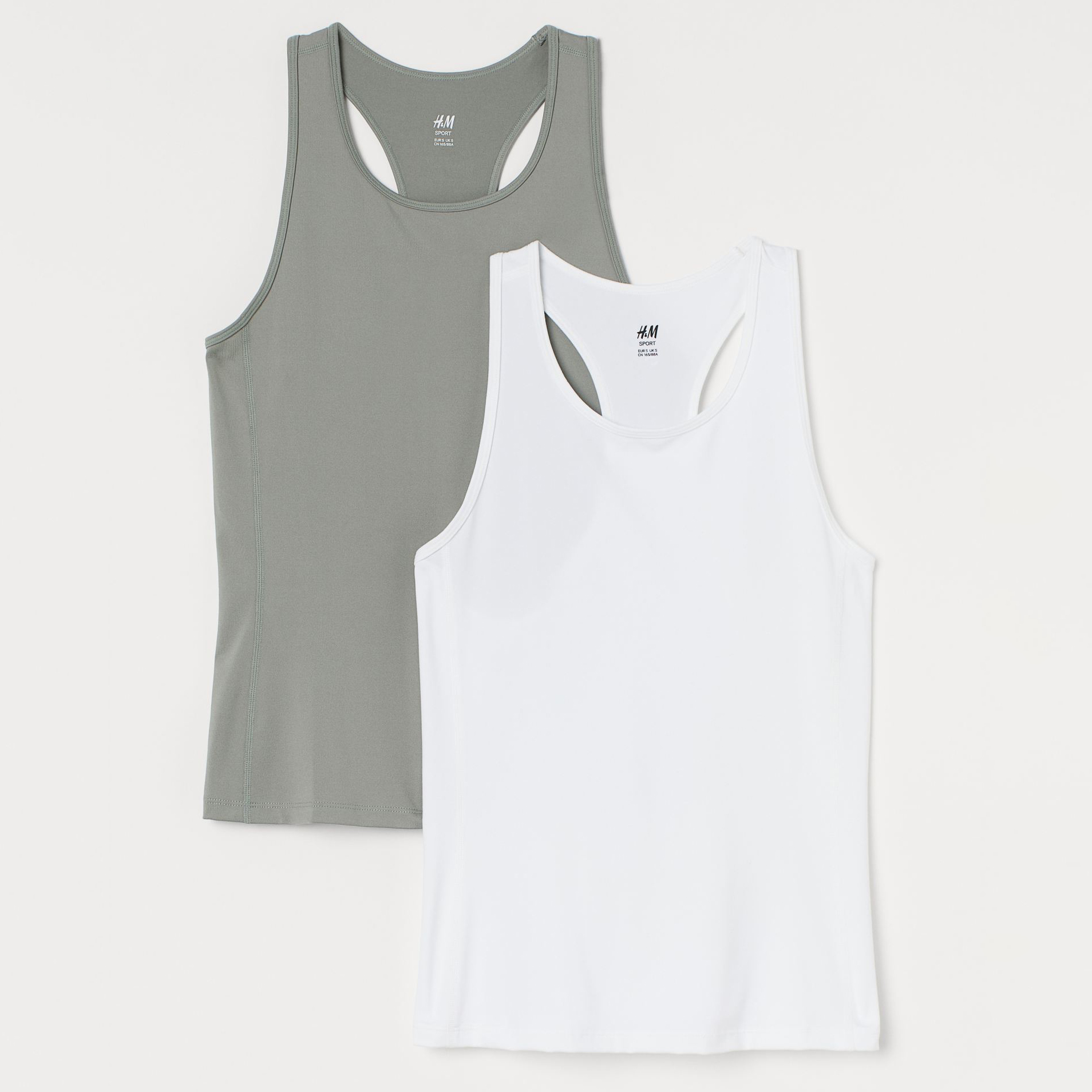 

Майка H&M Sport 9028023Wsm S 2 шт Разноцветная