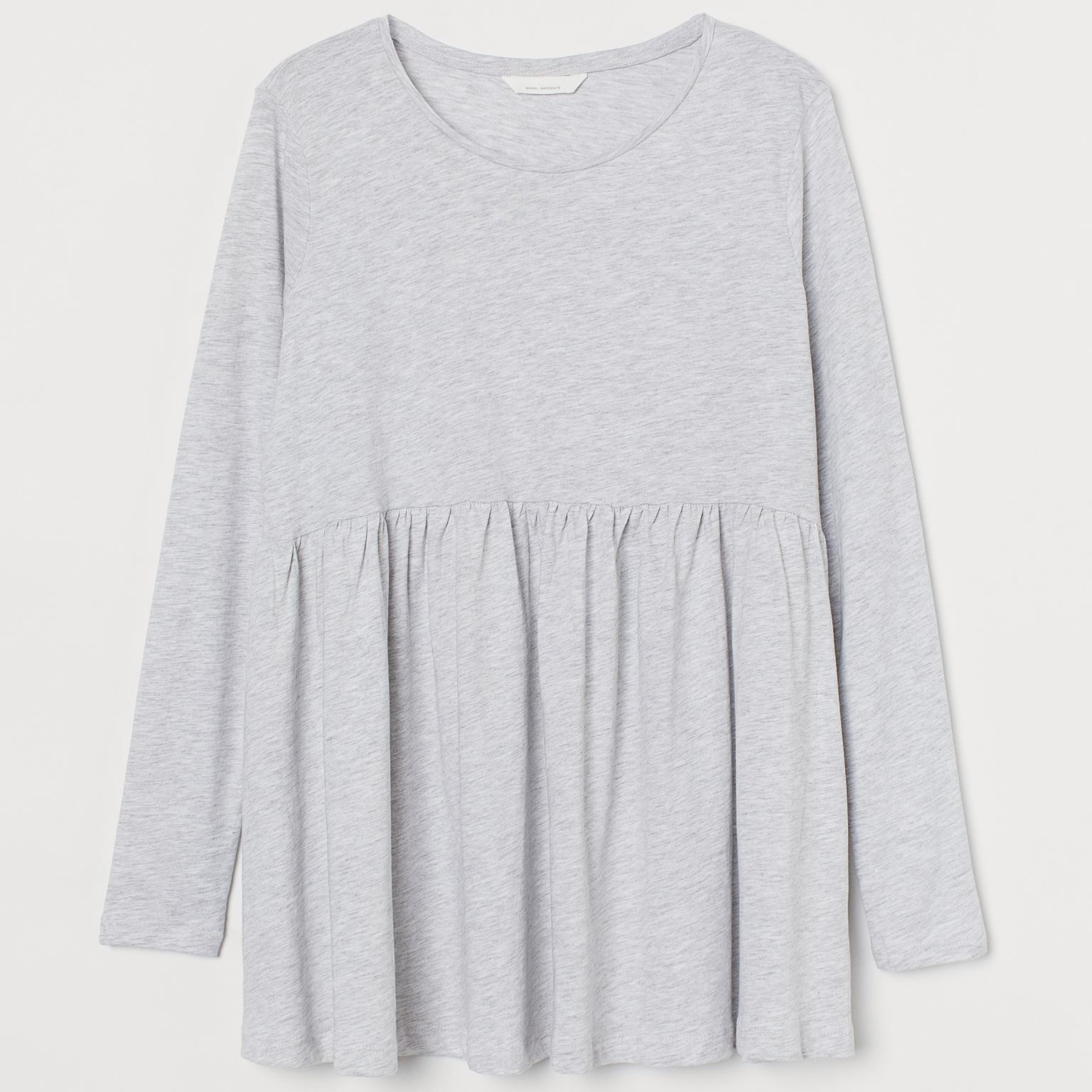 

Лонгслив H&M 9422683sm L Серый