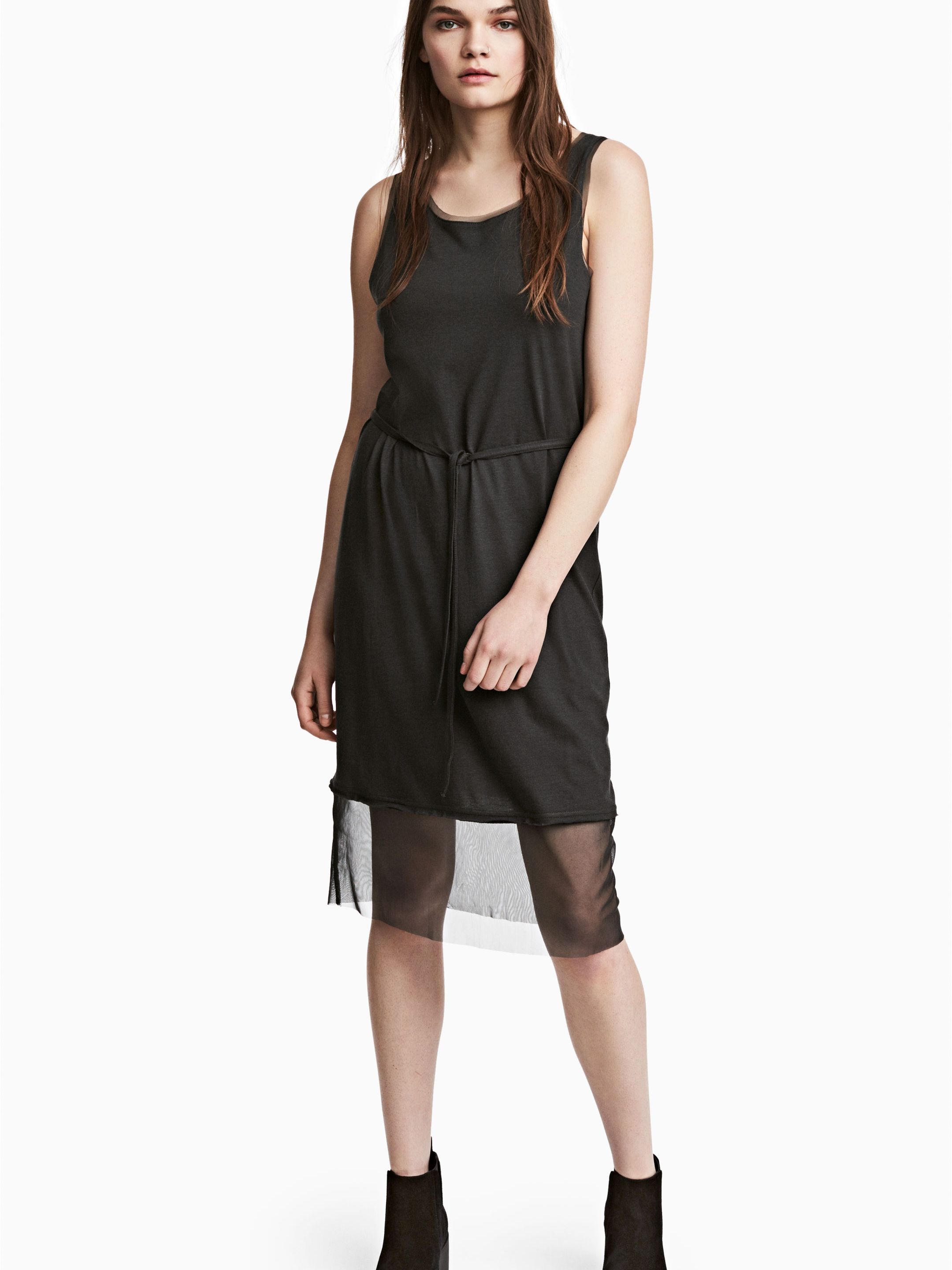 

Платье H&M 4960625-ACXO S Темно-зеленое