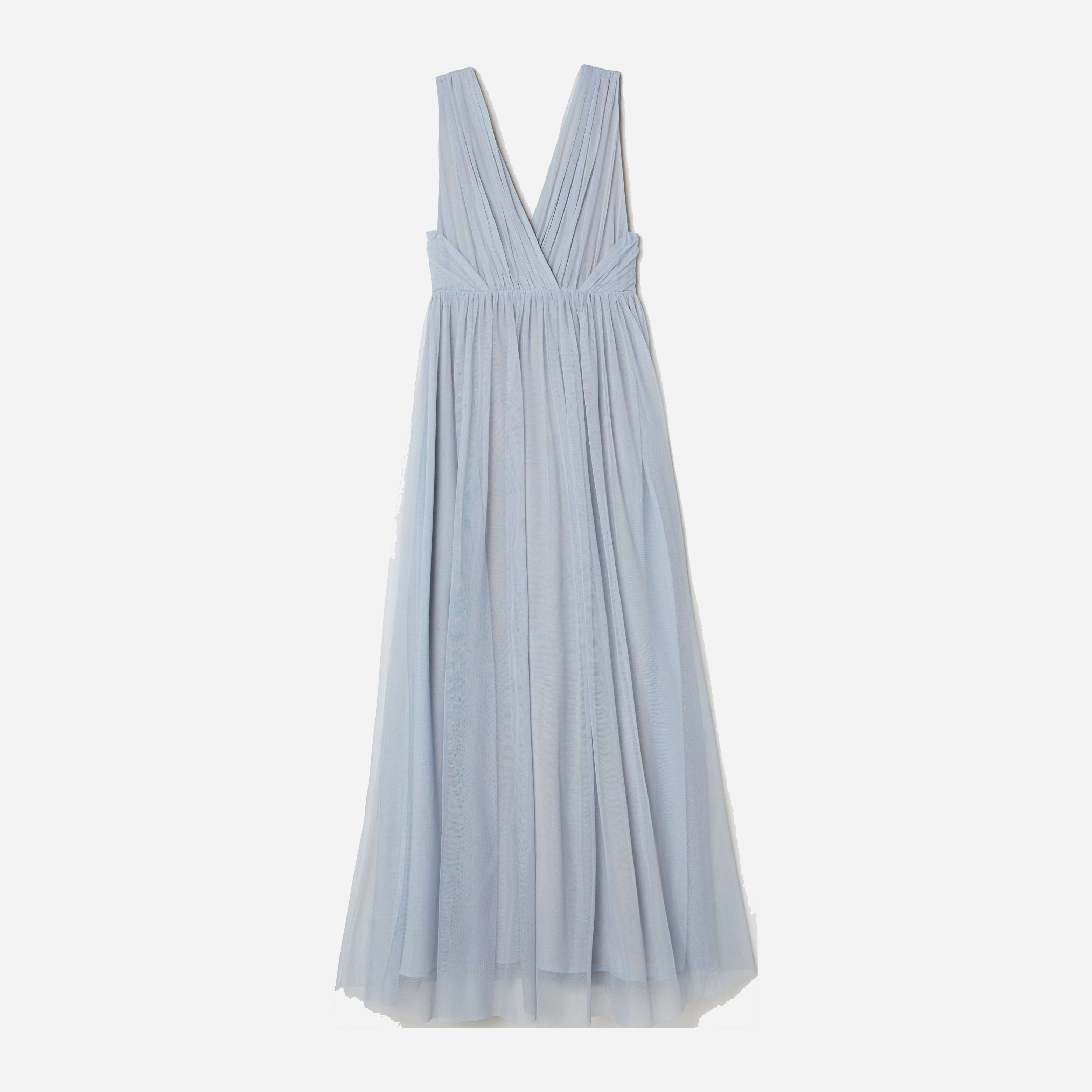 

Платье H&M 6245627-ACUP  Голубое, Платье H&M 6245627-ACUP 36 Голубое
