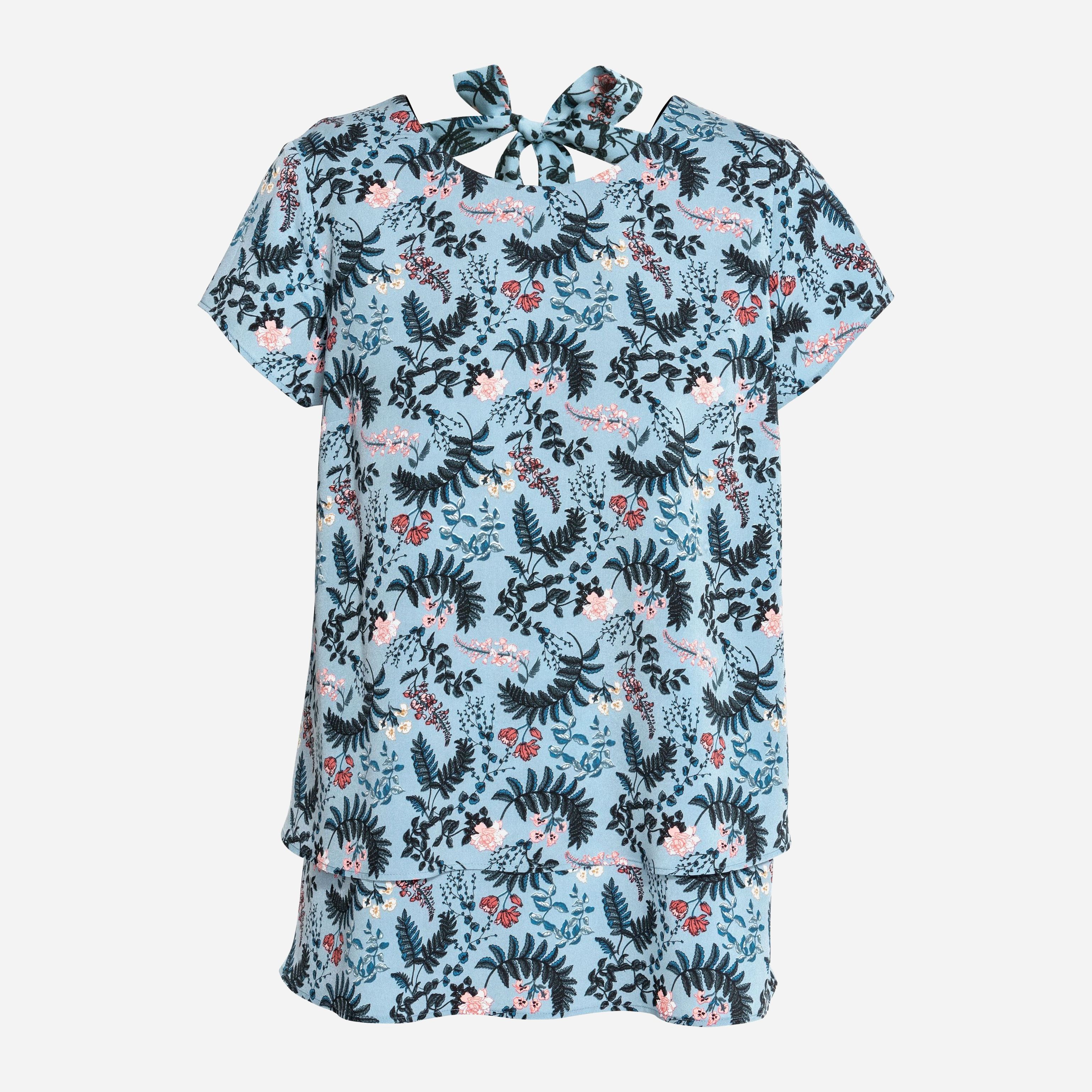 

Блузка H&M 5613476-AANS S Синяя