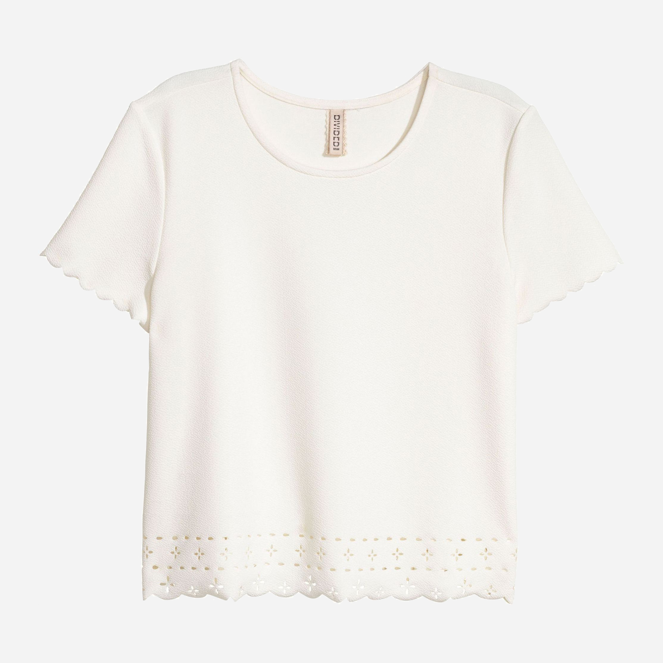 

Топ H&M 5798447-ACTS L Белый