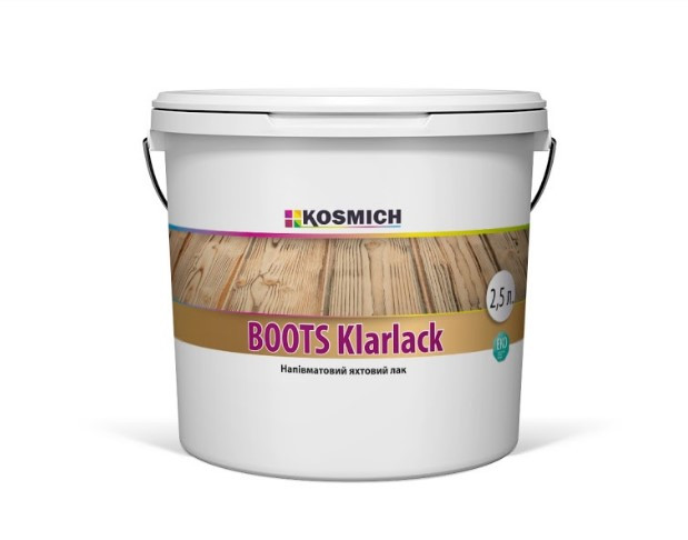 

Глянцевый яхтный лак полуматовый KOSMICH Boots Klarlack (2.5 л)