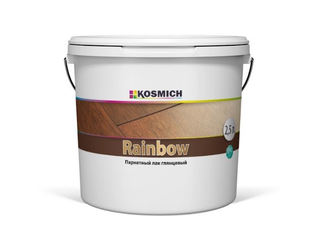 

Лак Паркетный глянцевый KOSMICH RAINBOW (2,5 л)