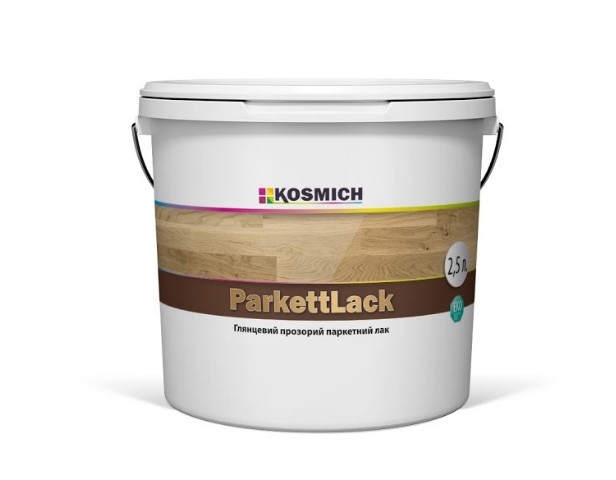 

Глянцевый прозрачный паркетный лак KOSMICH ParkettLack (2,5 л)