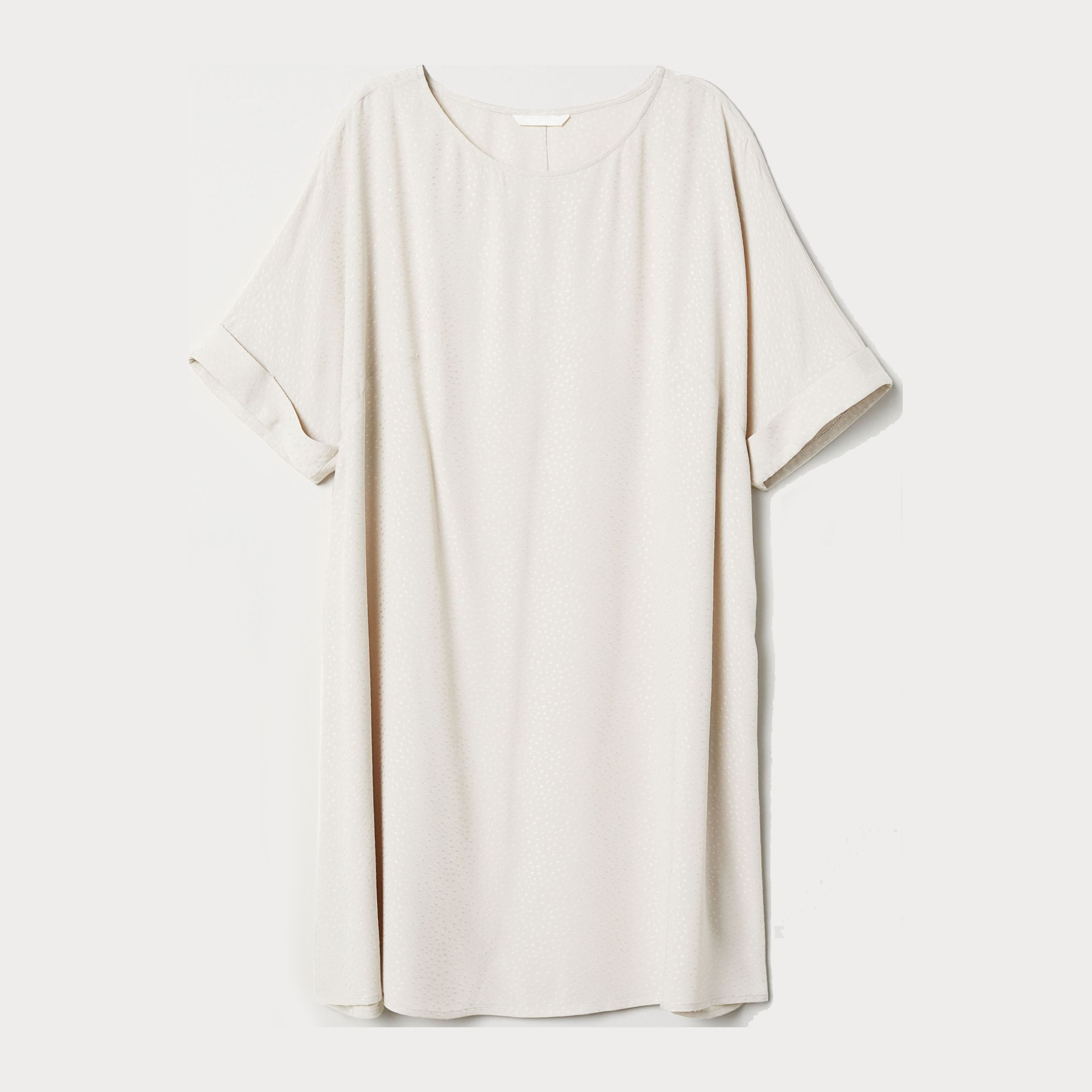 

Платье H&M 6489688-ACWJ 38 Светло-бежевое