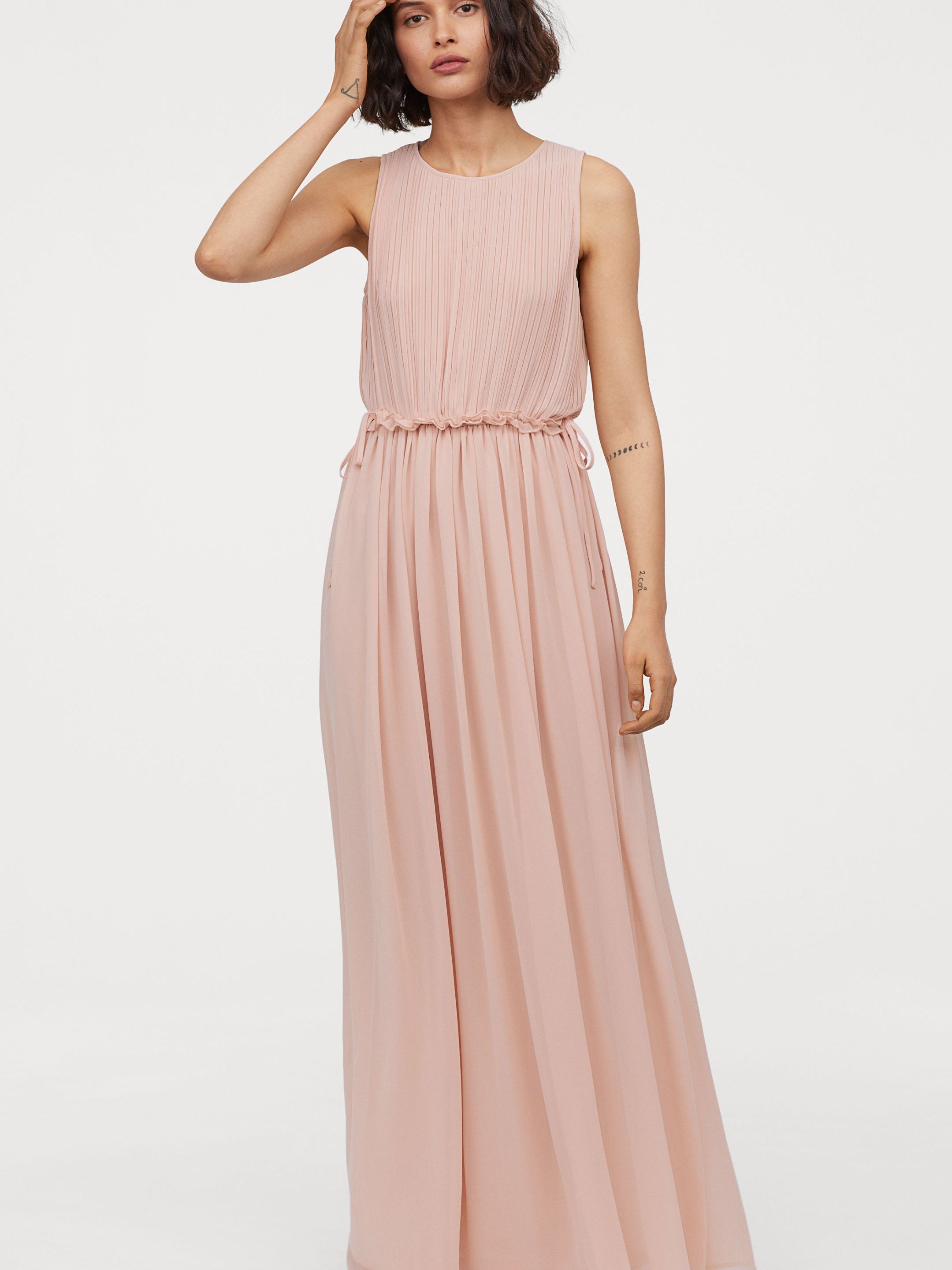 

Платье H&M 6172457-ACUH 44 Бледно-розовое