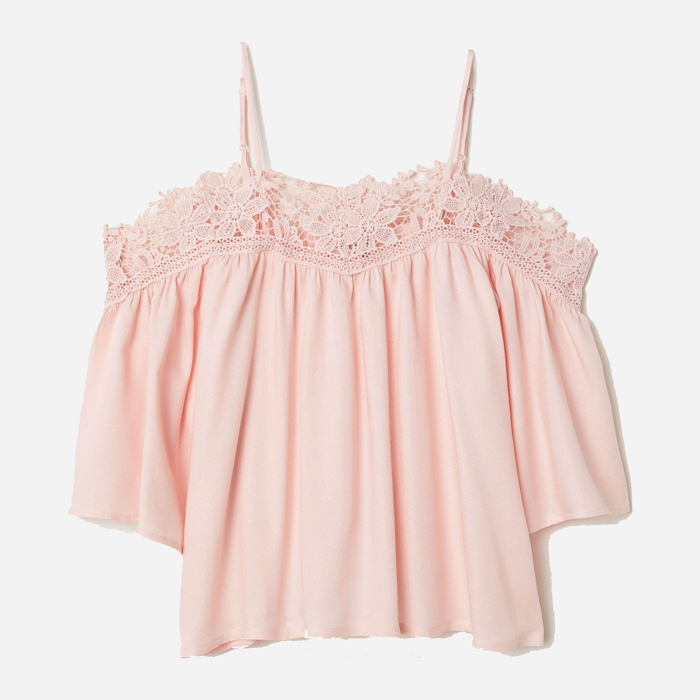 

Топ H&M 6401938-ACWG 42 Розовый