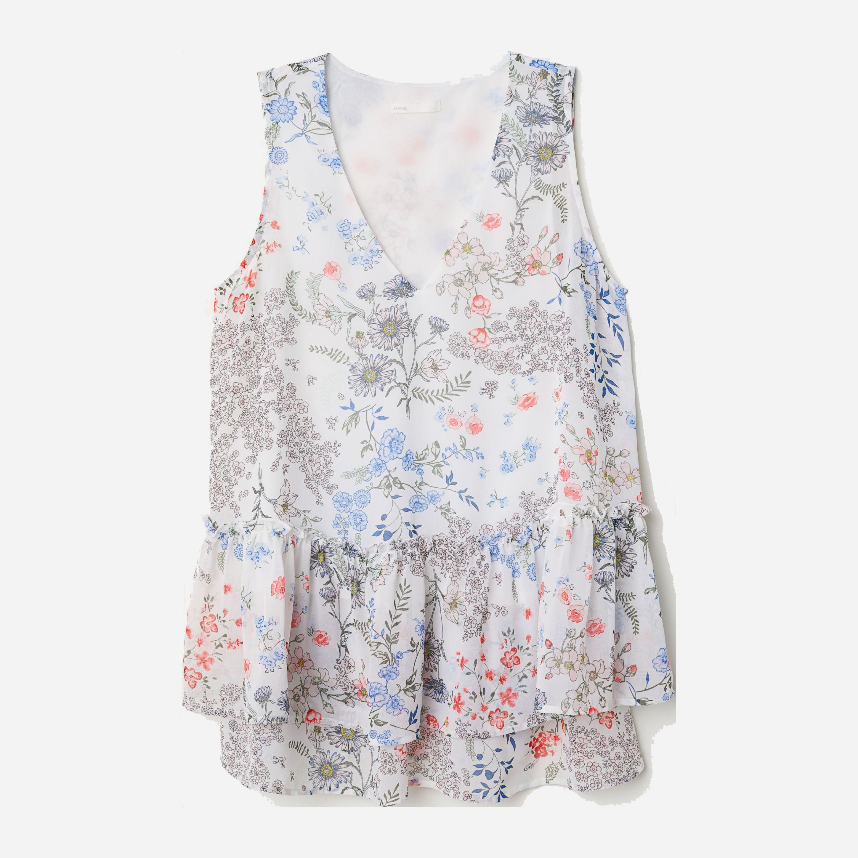 

Блузка H&M 6500047-AAXY L Белая