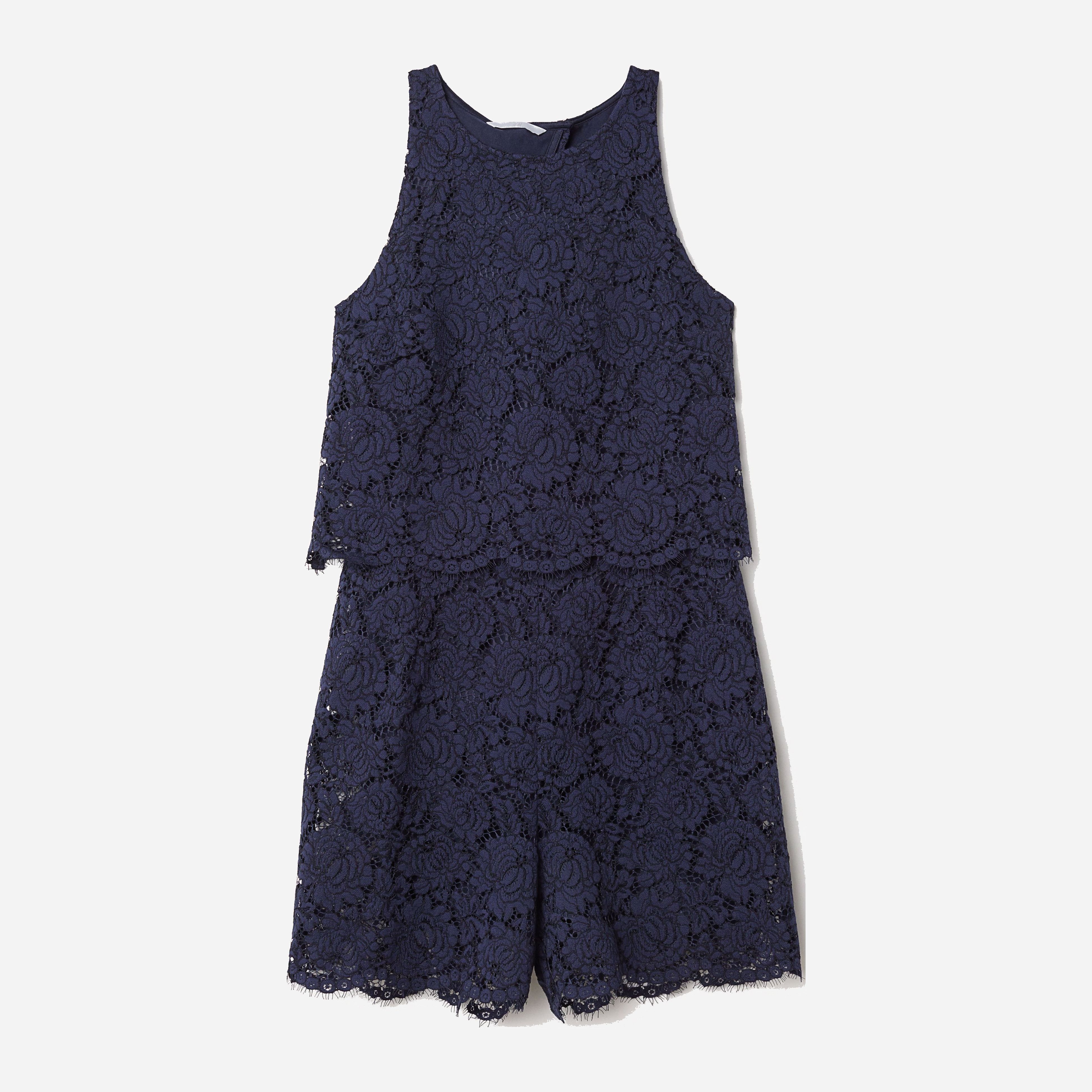 

Комбинезон H&M 6366087-AAQJ S Темно-синий