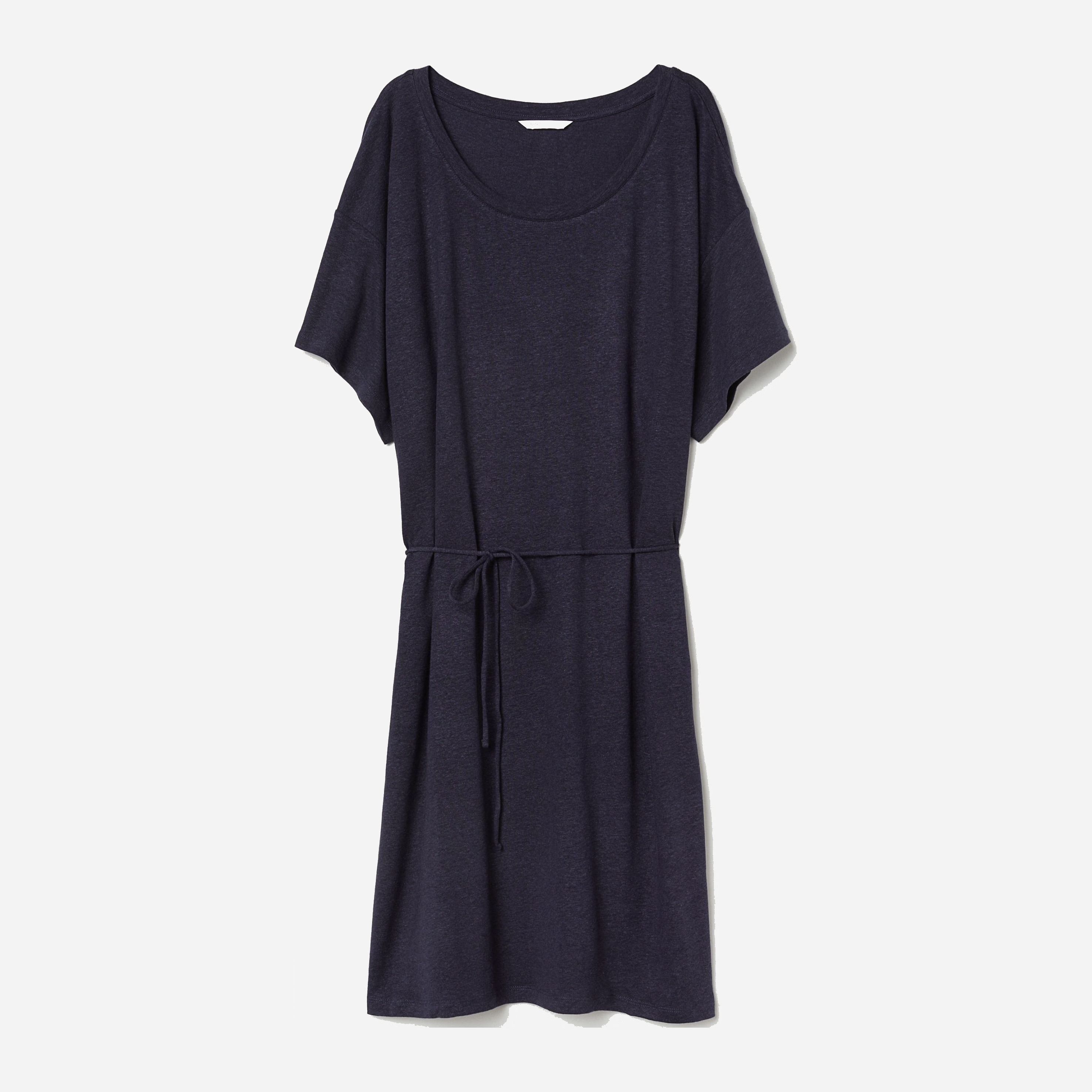 

Платье H&M 6613138-AAQJ S Темно-синее