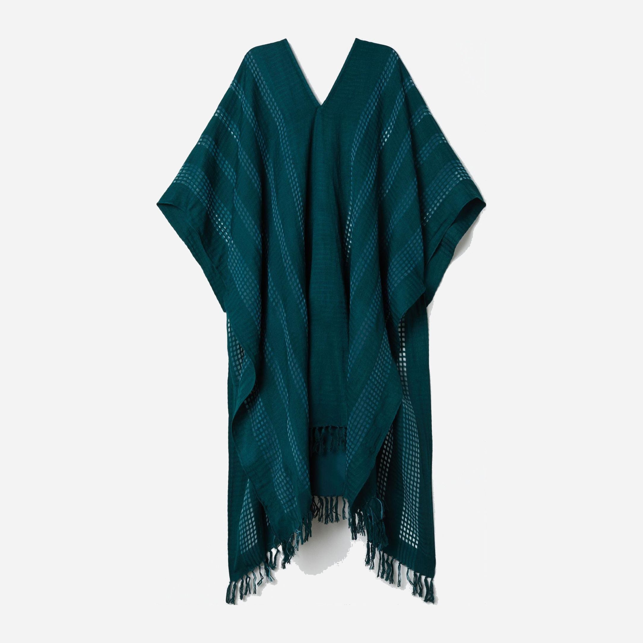 

Пончо H&M 6460678-ACUW One Size Зеленое
