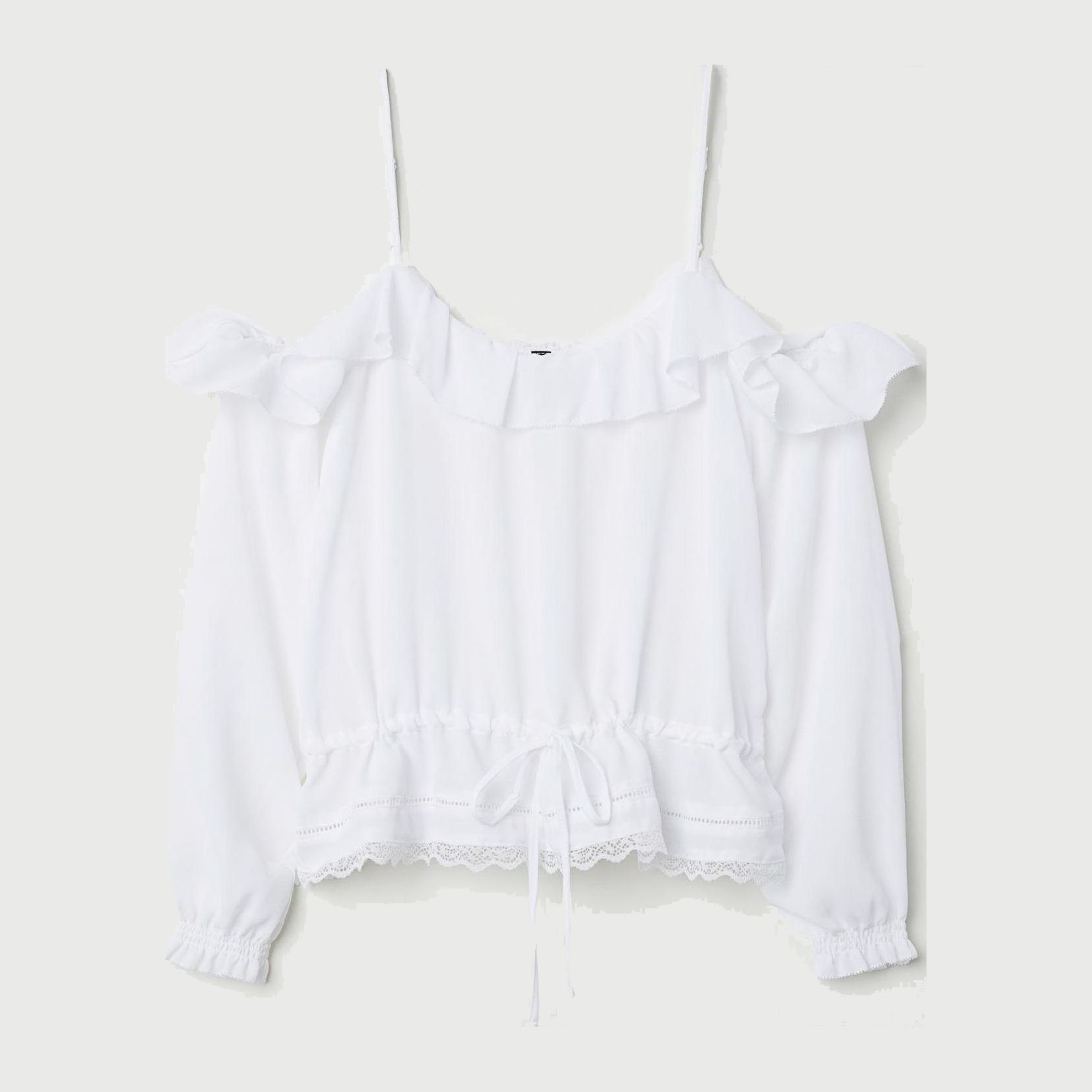 

Топ H&M 6201687-AASK-ACTS 40 Белый