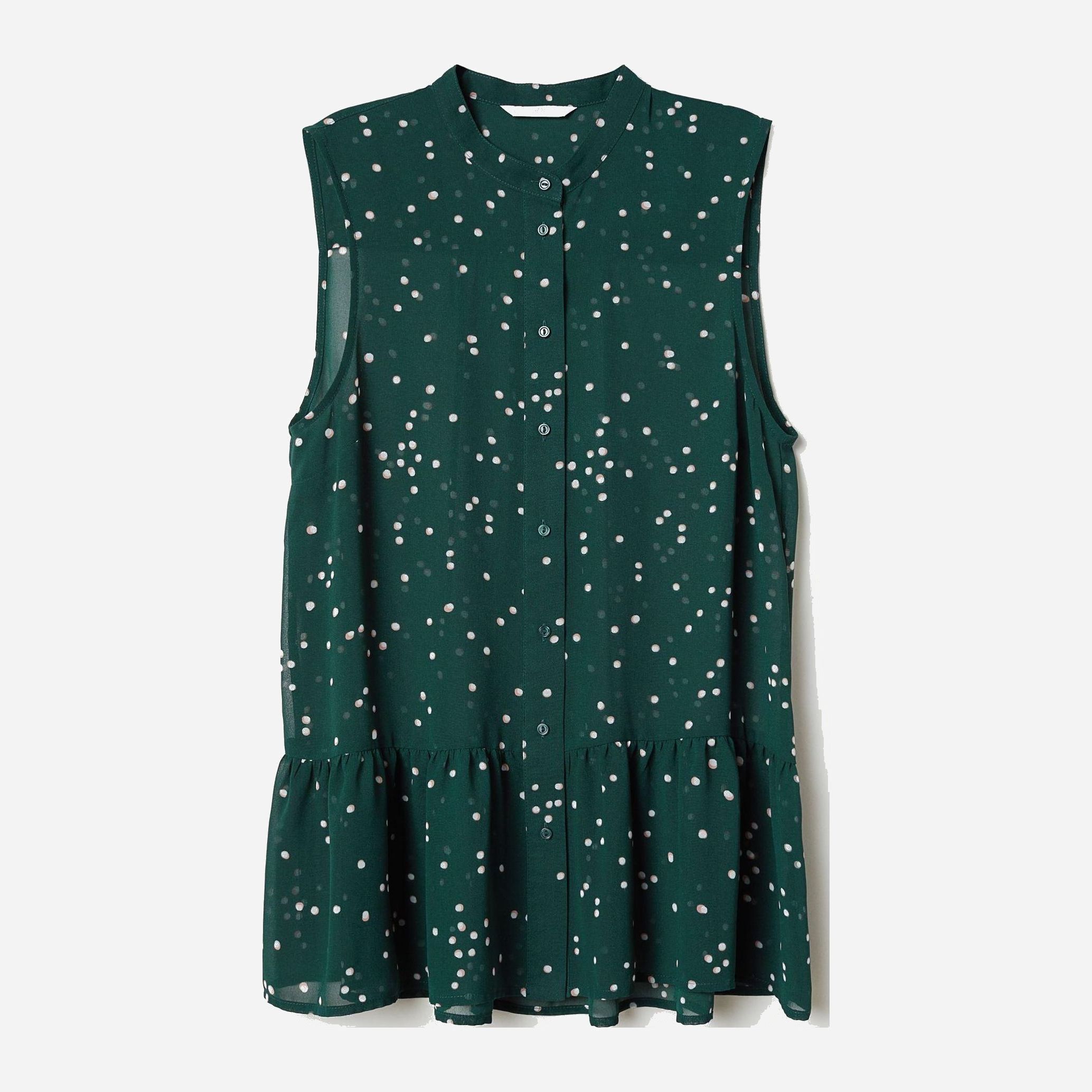 

Блузка H&M 6638268-AAPL 44 Зеленая