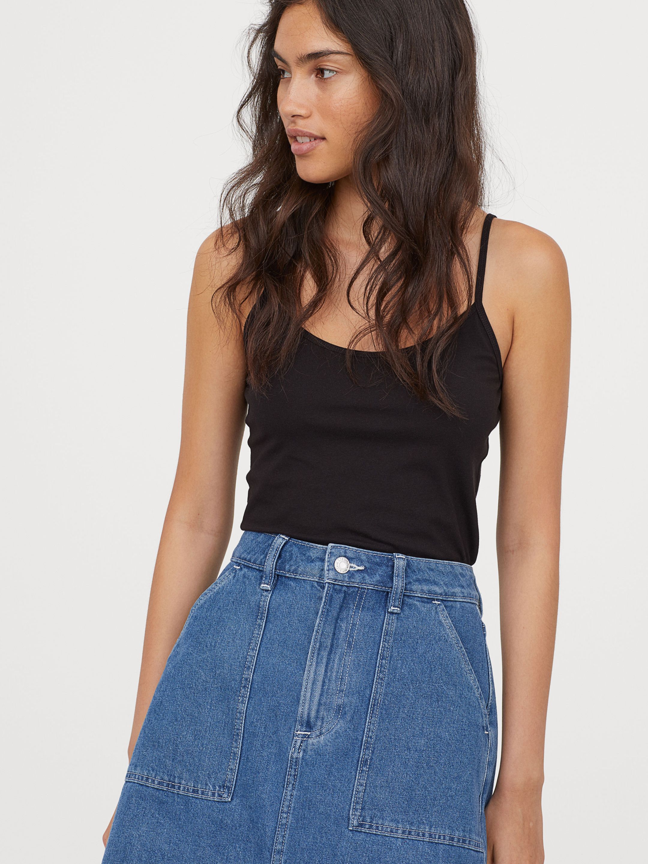 

Топ H&M 7368709-AAAD S Черный