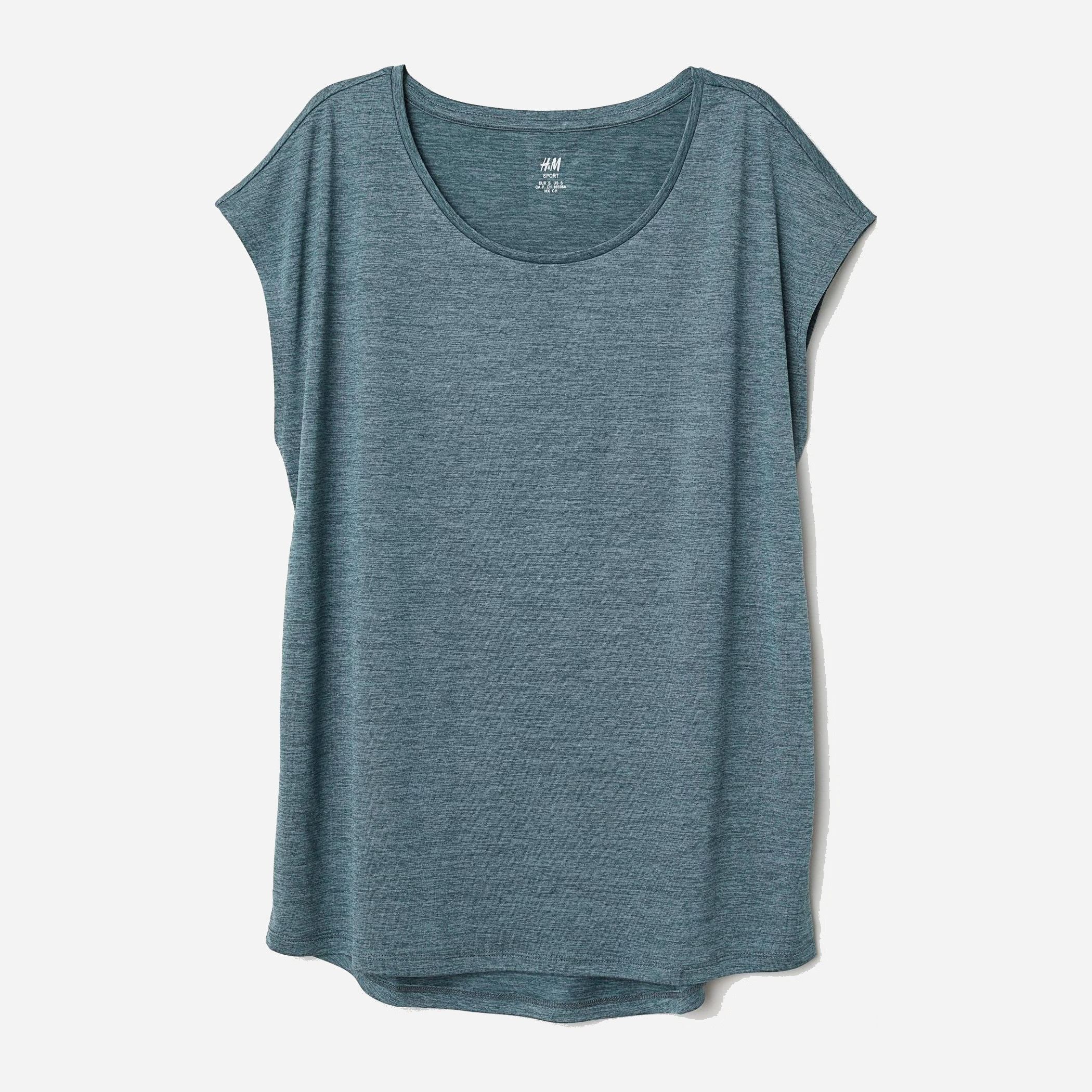 

Футболка H&M 5679938-ACXM XS Темно-голубая