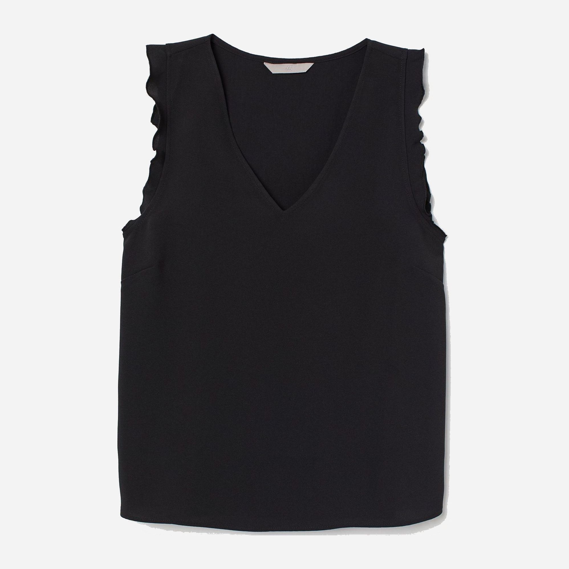 

Блузка H&M 7026239-AAAD 44 Черная