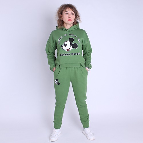 

Спортивный костюм Дрёма Мики 158-164 см Оливковый (2417)