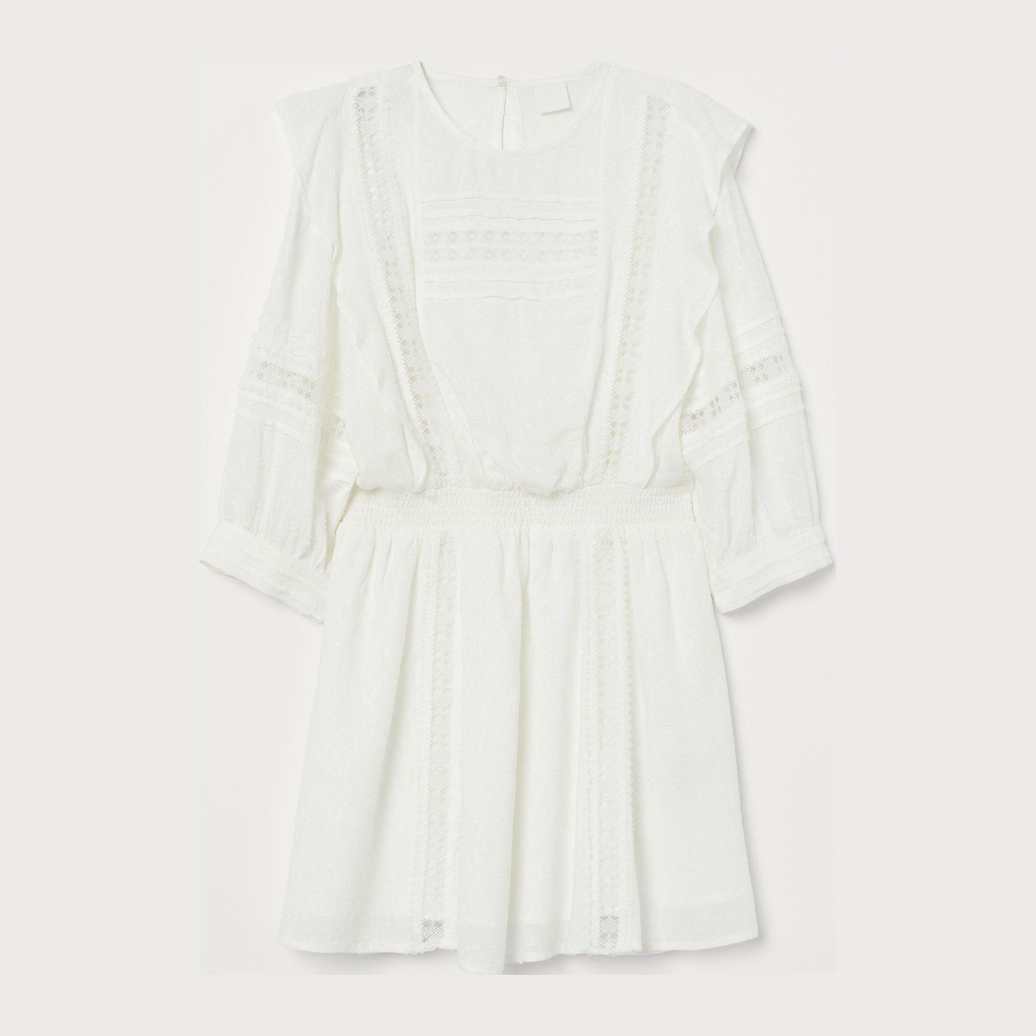 

Платье H&M 7881780-ABAK 44 Молочное
