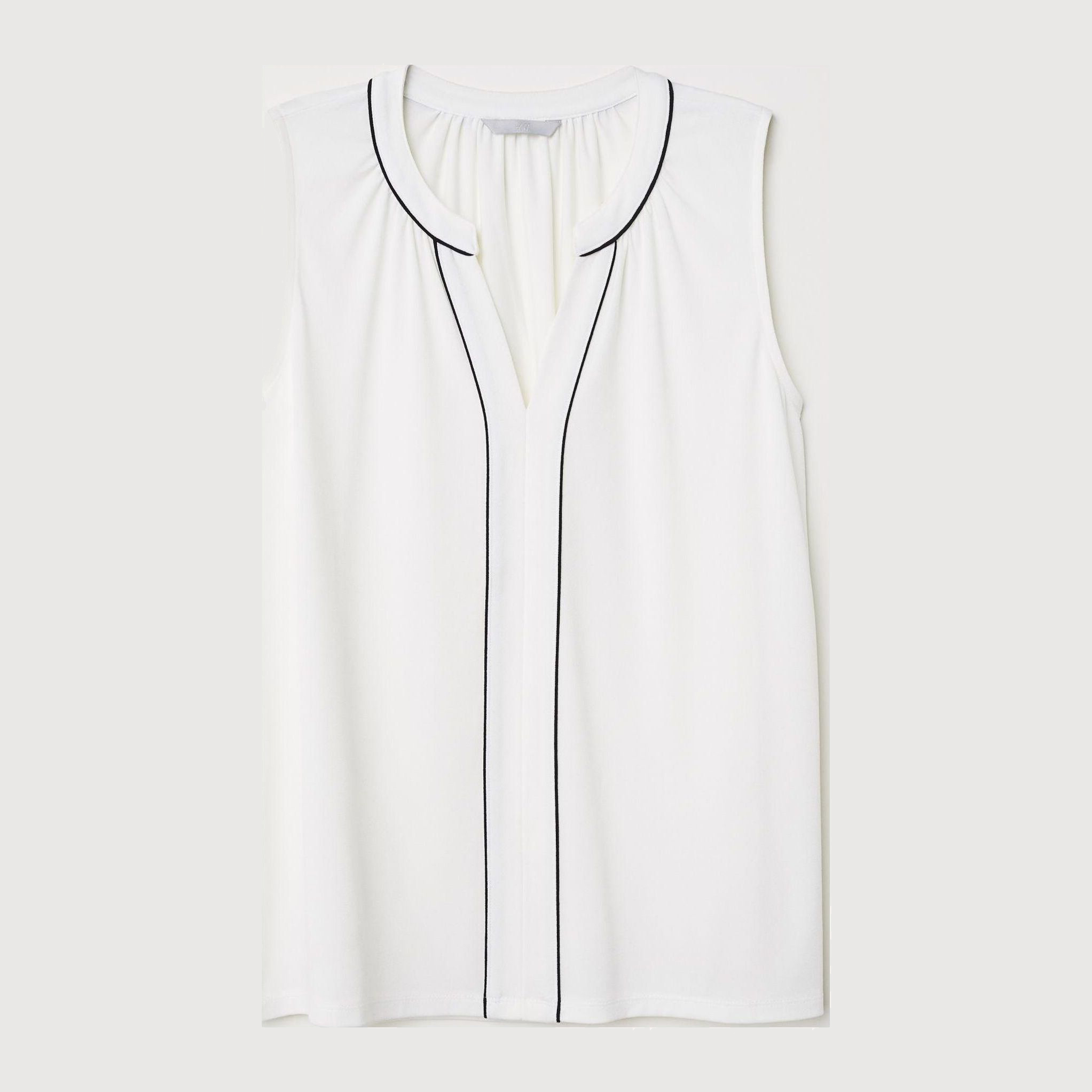 

Блузка H&M 6323070-ACTS S Белая