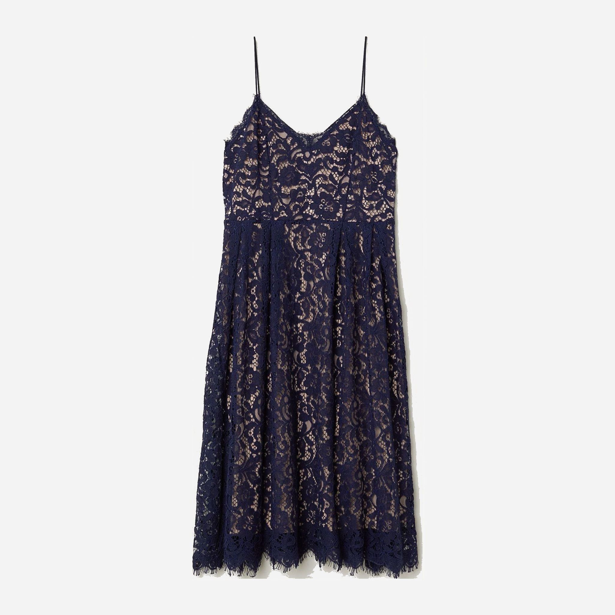 

Сарафан H&M 6144227-ABLA 44 Синий с бежевым