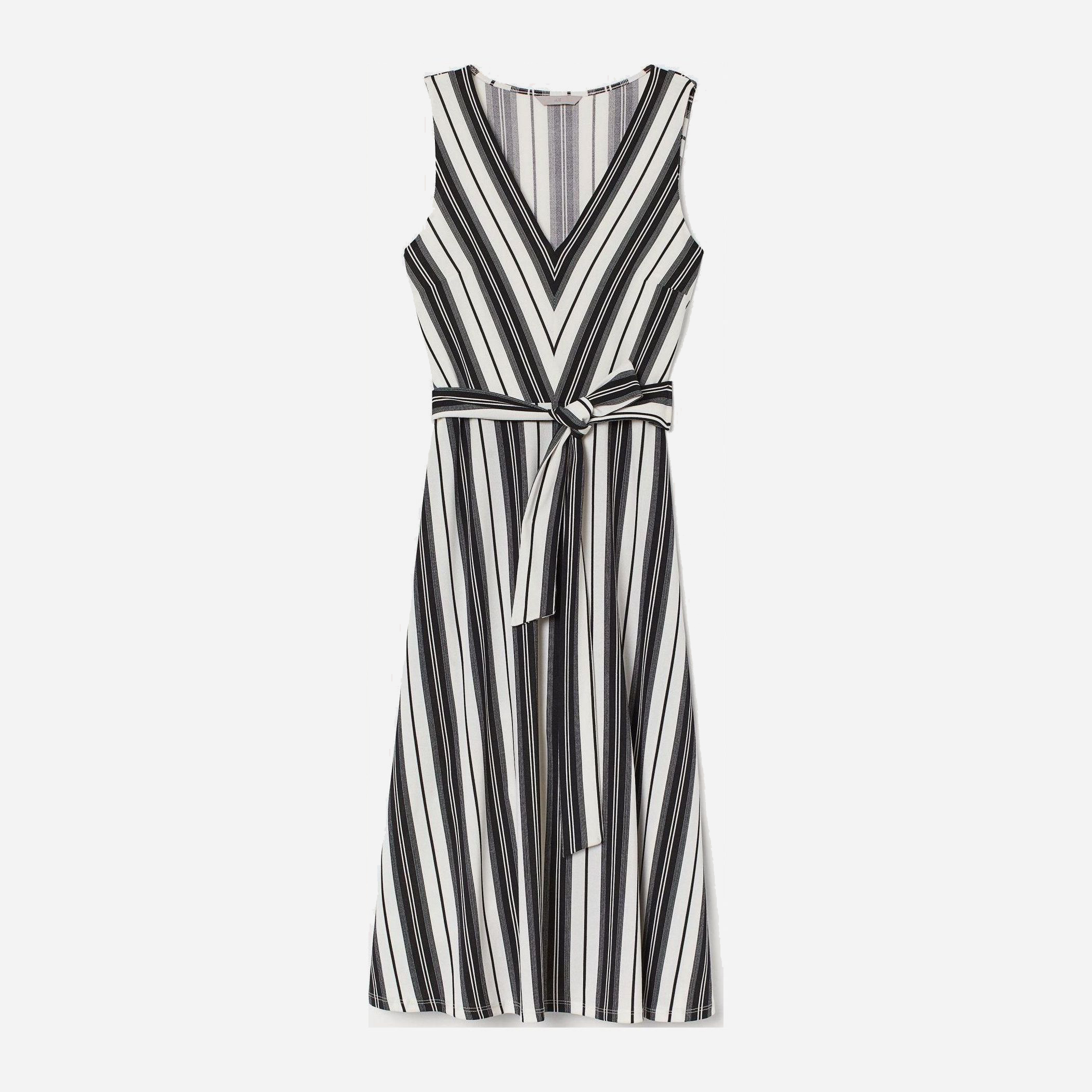 

Сарафан H&M 7785340-ACSP L Белый с черным