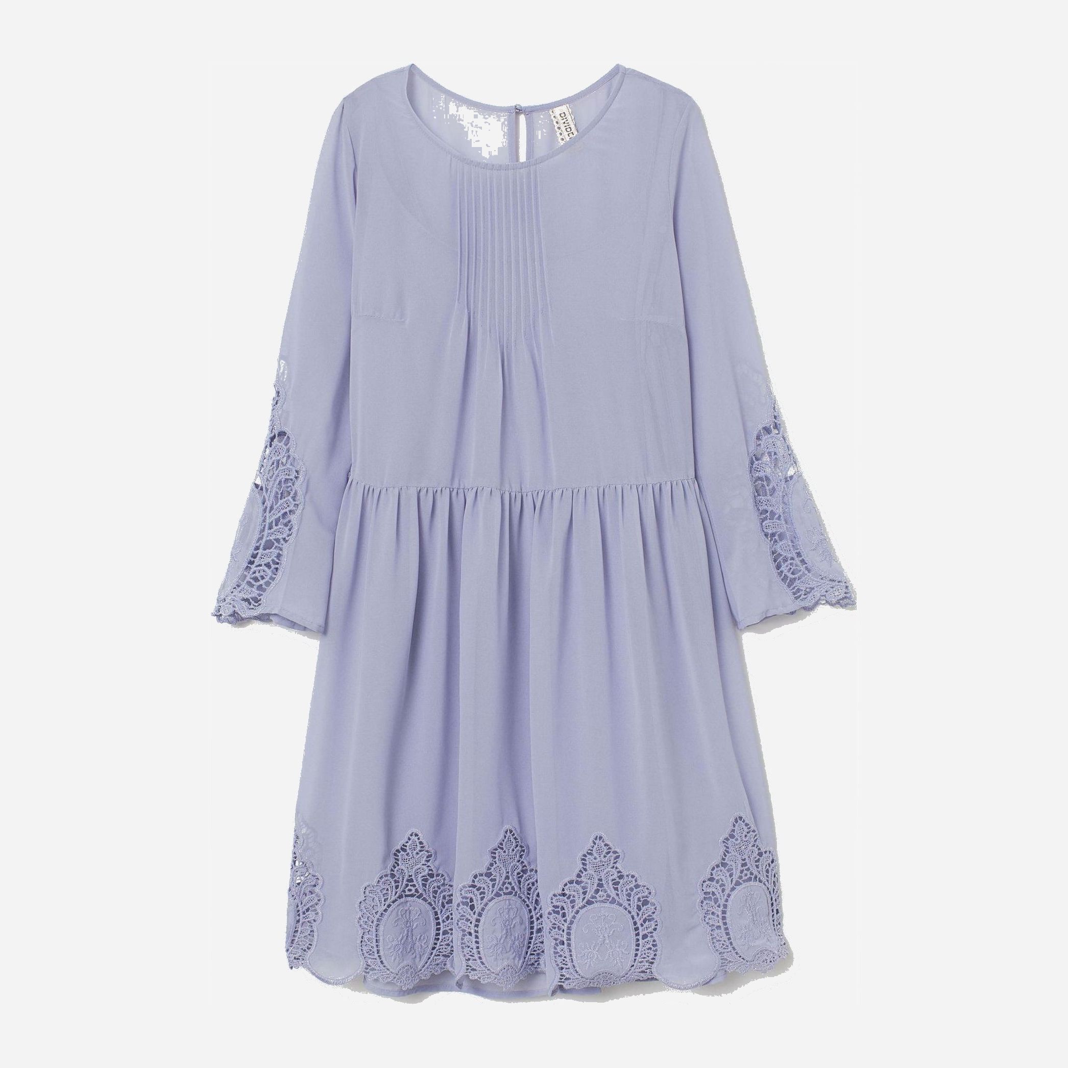 

Платье H&M 7301539-ACWX 40 Светло-синее