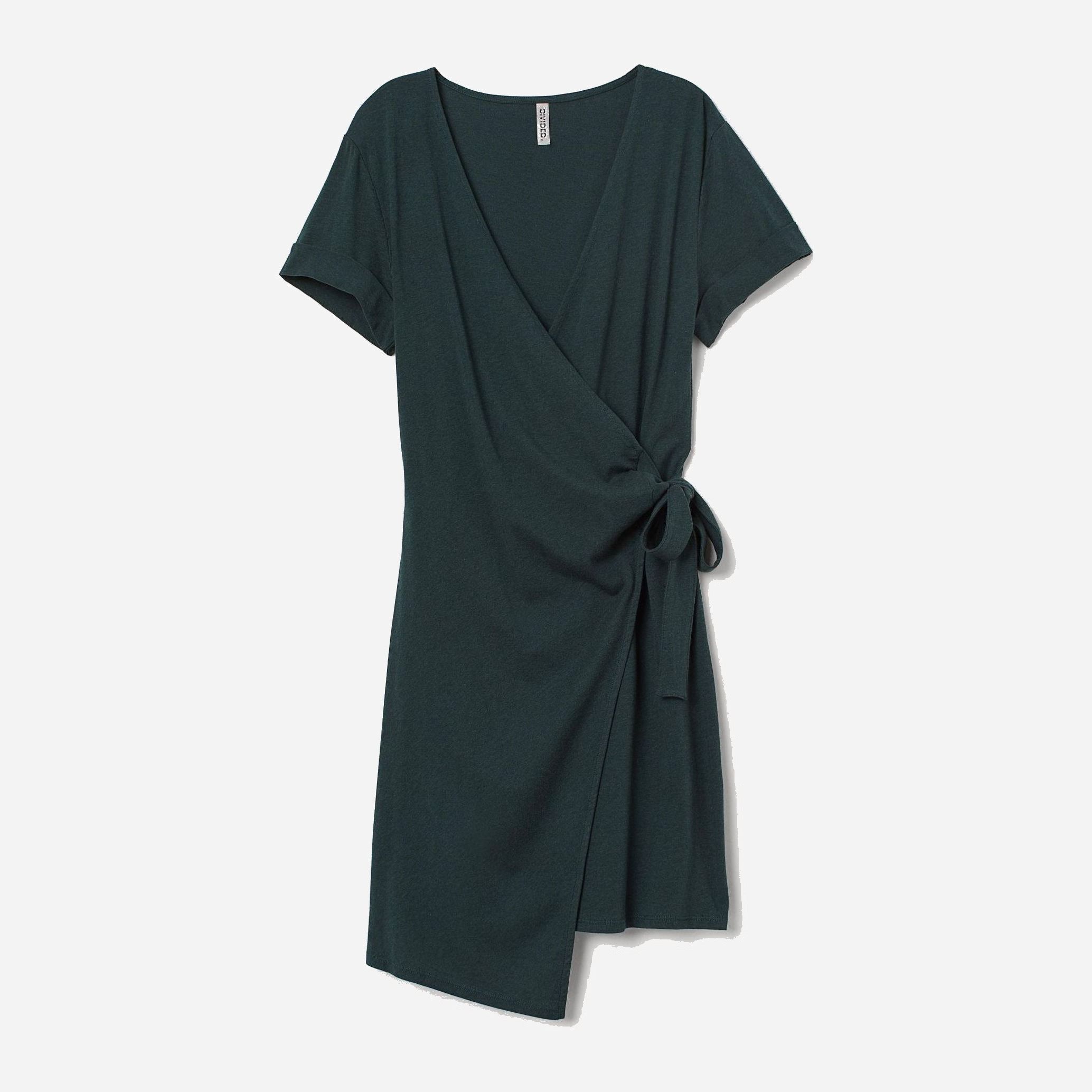 

Платье H&M 6380390-ACXO S Темно-зеленое