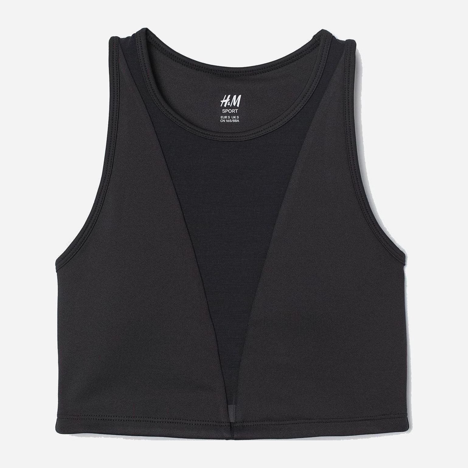 

Спортивный топ H&M 8034540-AAAD M Черный