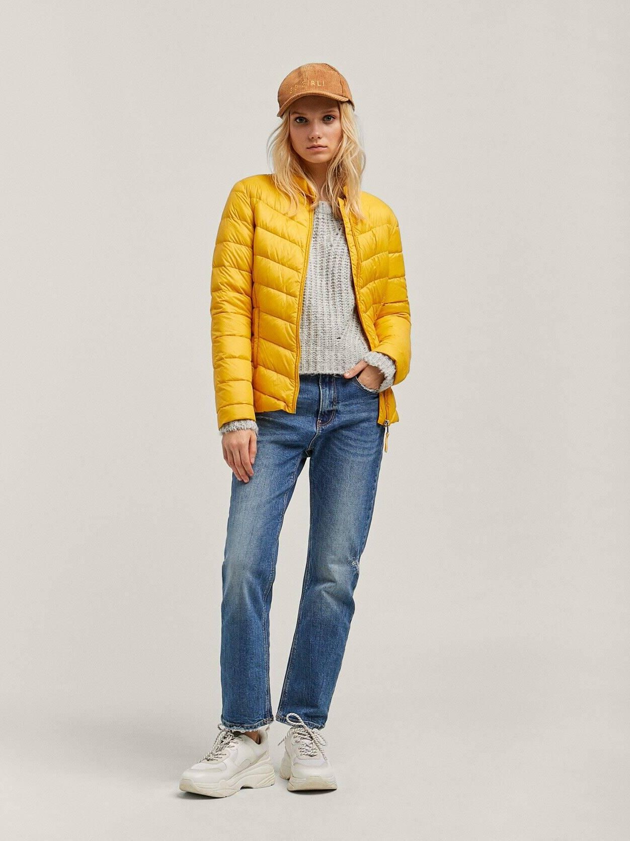 

Куртка Stradivarius 1738/147/320-ACUU L Желтая