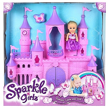 

Игровой набор "Кукла с замком" - Sparkle girlz (20-970135)