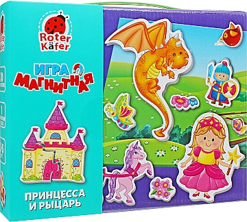 

Игра настольная "Магнитная игра. Принцесса и рыцарь", рус. - Roter Kafer (20-951203)