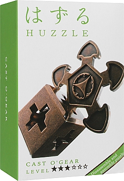 

Головоломка из металла "Шестеренка", уровень 3 - Huzzle (20-872659)