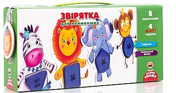 

Игра с пуговицами "Зверушки", укр. - Vladi Toys (20-673462)