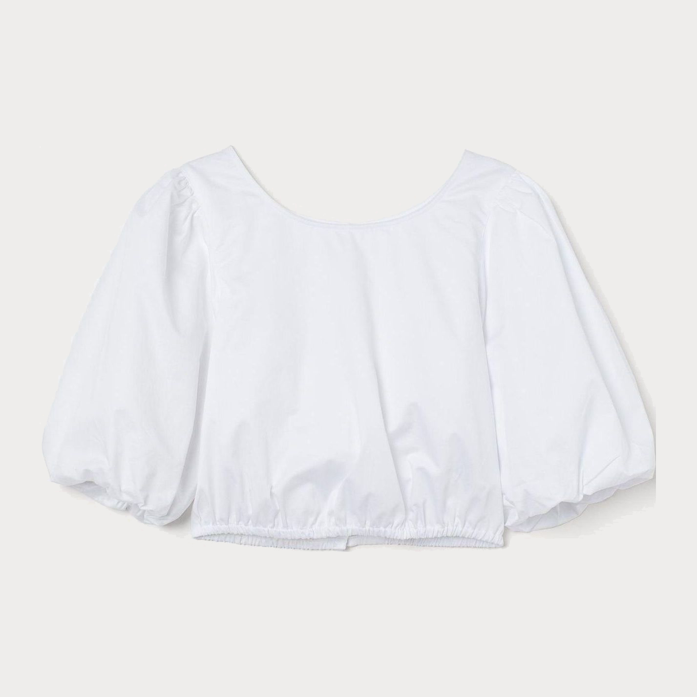 

Топ H&M 8735381-ACTS 44 Белый