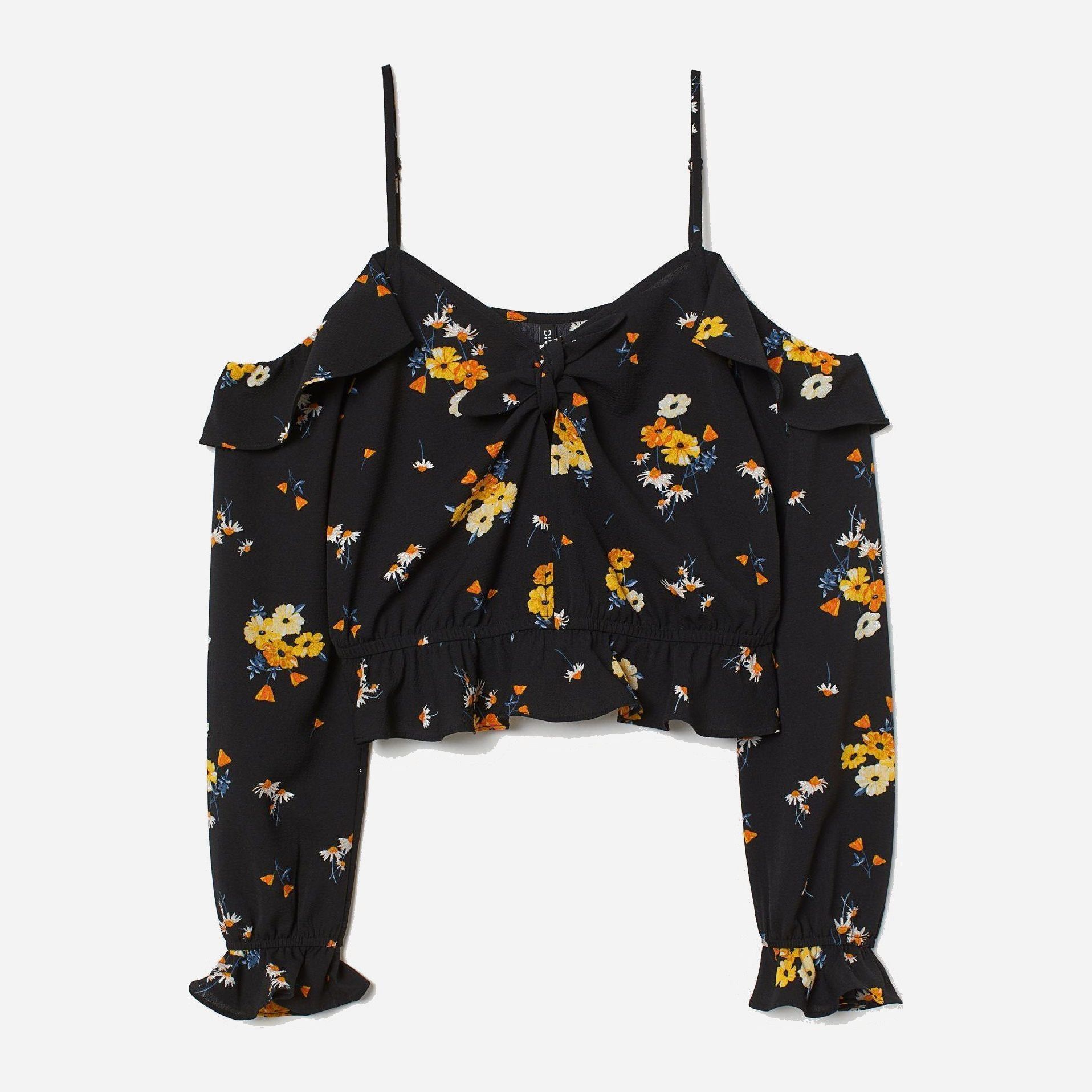 

Топ H&M 7231679-AEPW 36 Черный