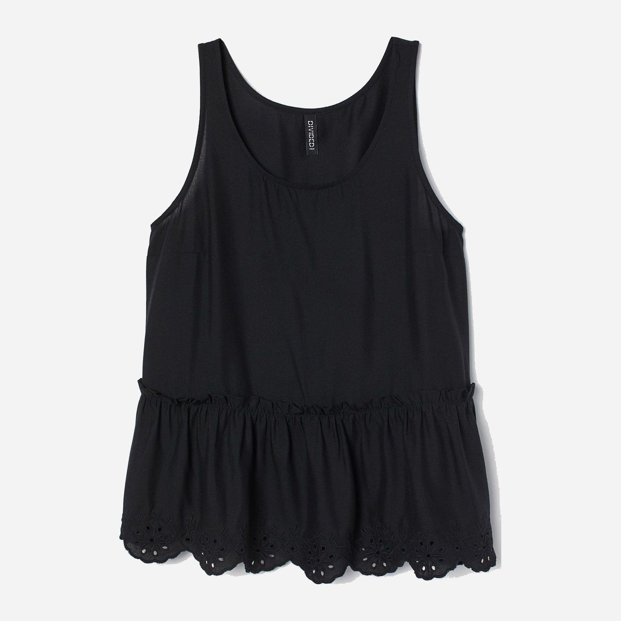 

Топ H&M 8678881-AAAD 40 Черный